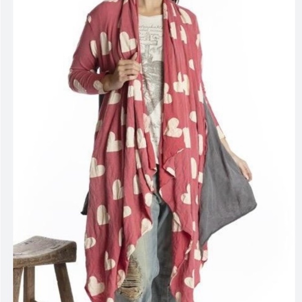 Magnolia Pearl Gandhi Karesa Cardigan Wrap or Jacket Duster - Picture 10 of 11